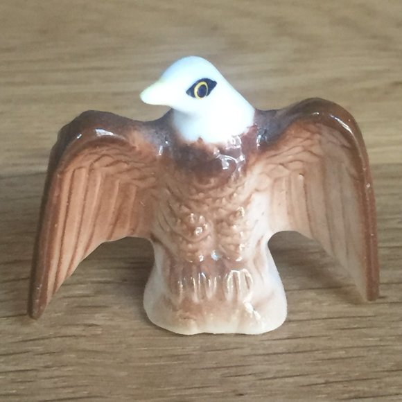 VTG Eagle Collection Pewter Porcelain Plush Lot 11 - Picture 3 of 16